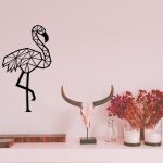 muurdecoratie-flamingo