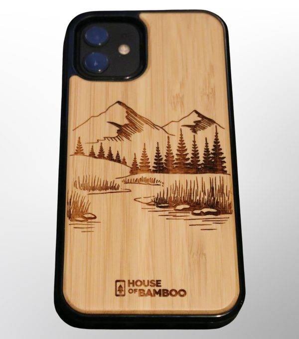 custom houten-telefoonhoesjes bamboe -houseofbamboo.be - natuur