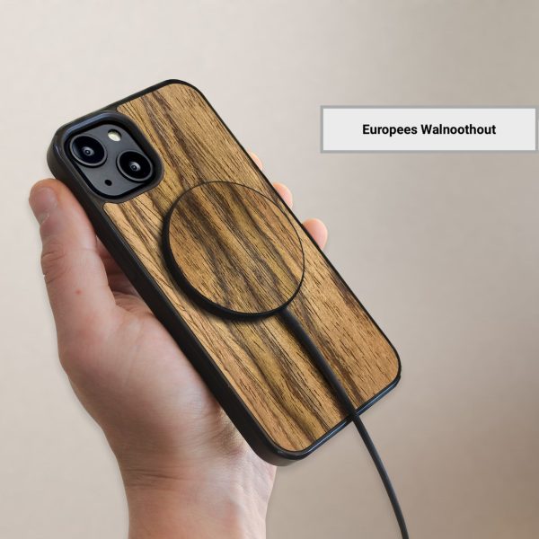 MagSafe-oplader van natuurlijk hout