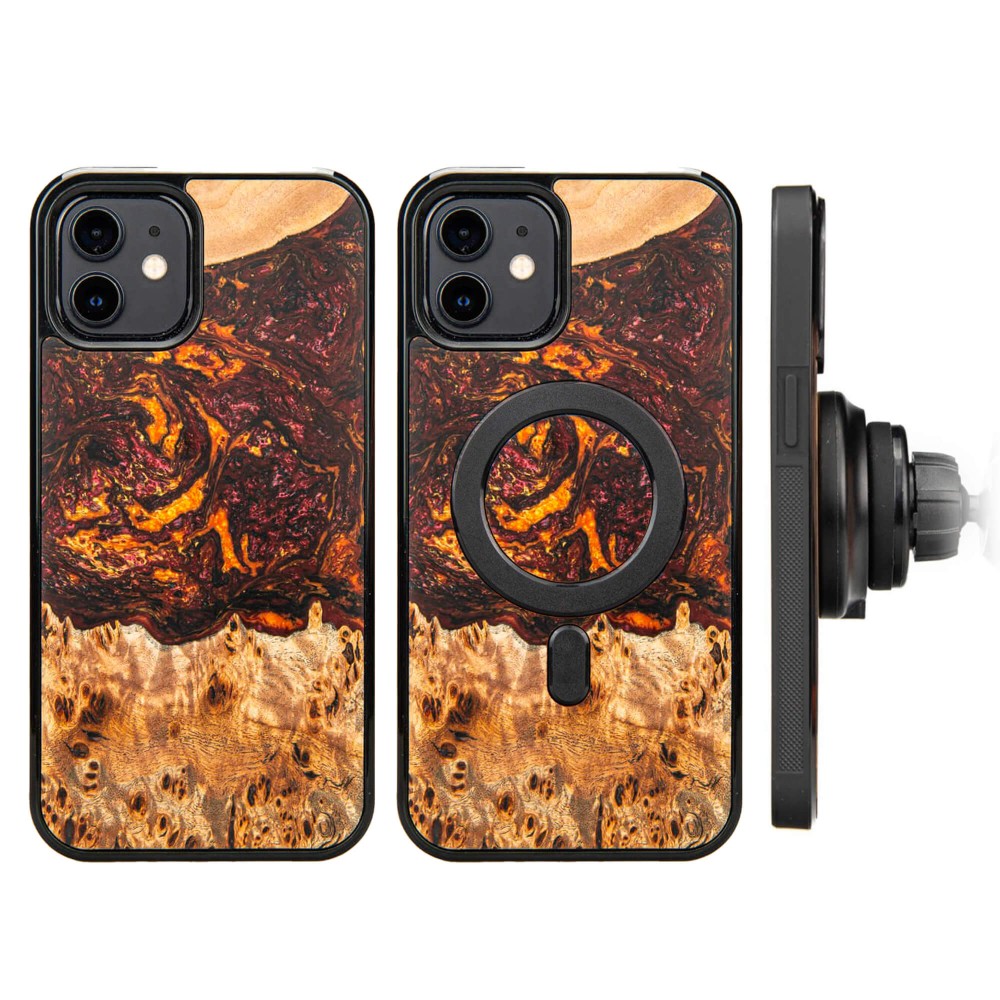 hars houten telefoonhoesje - 4 Elementen – Vuur