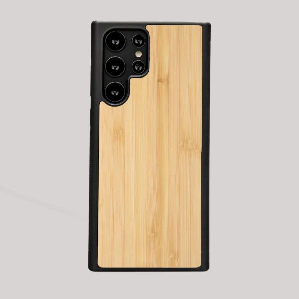 houten telefoonhoesje - samsung - bamboe