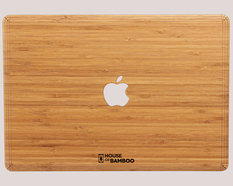 Houten Macbook Cover - Bamboe
